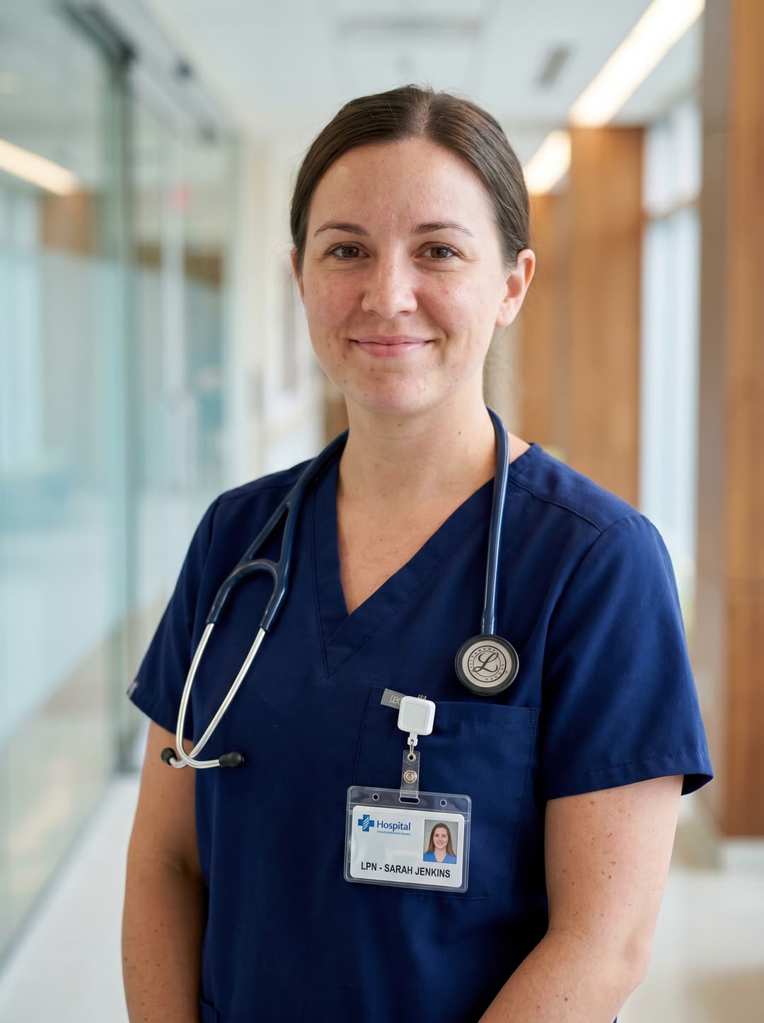 Nurse in clinical setting